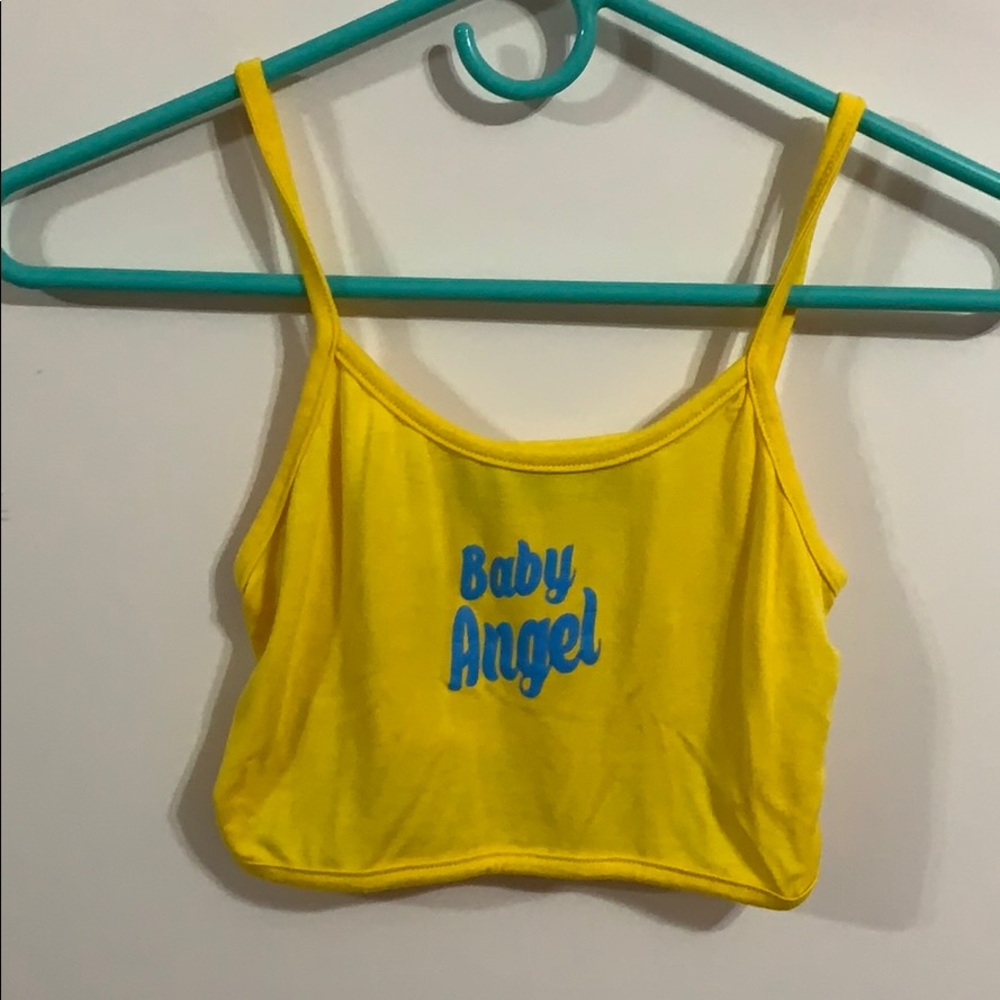 Kawaii RARE Baby Angel Aesthetic Crop Top